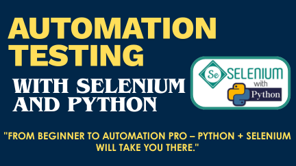 Selelnium with Python Course